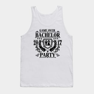 Bachelor Party Game Over 2017 Tank Top